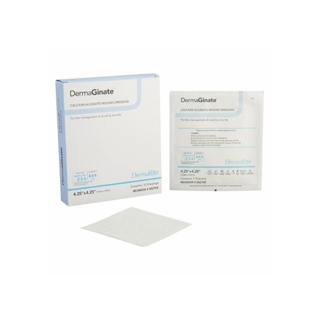 Dermarite DermaGinate Alginate Wound Dressing 2”x2